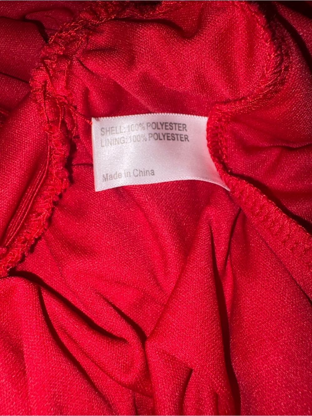 Lane Bryant Red scalloped lace peplum top with short sleeves Size 14 NWT - Picture 8 of 8